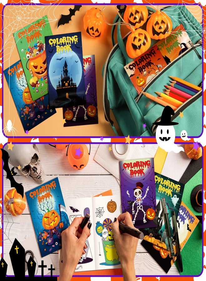 جوتوم مجموعة كتب تلوين الهالوين من جوتوم، ٥٦ قطعة، مناسبة للأطفال والكبار، مثالية لحشو أكياس هدايا الهالوين، وإضفاء جو من المرح والتسلية على حفلاتكم. - Image 4